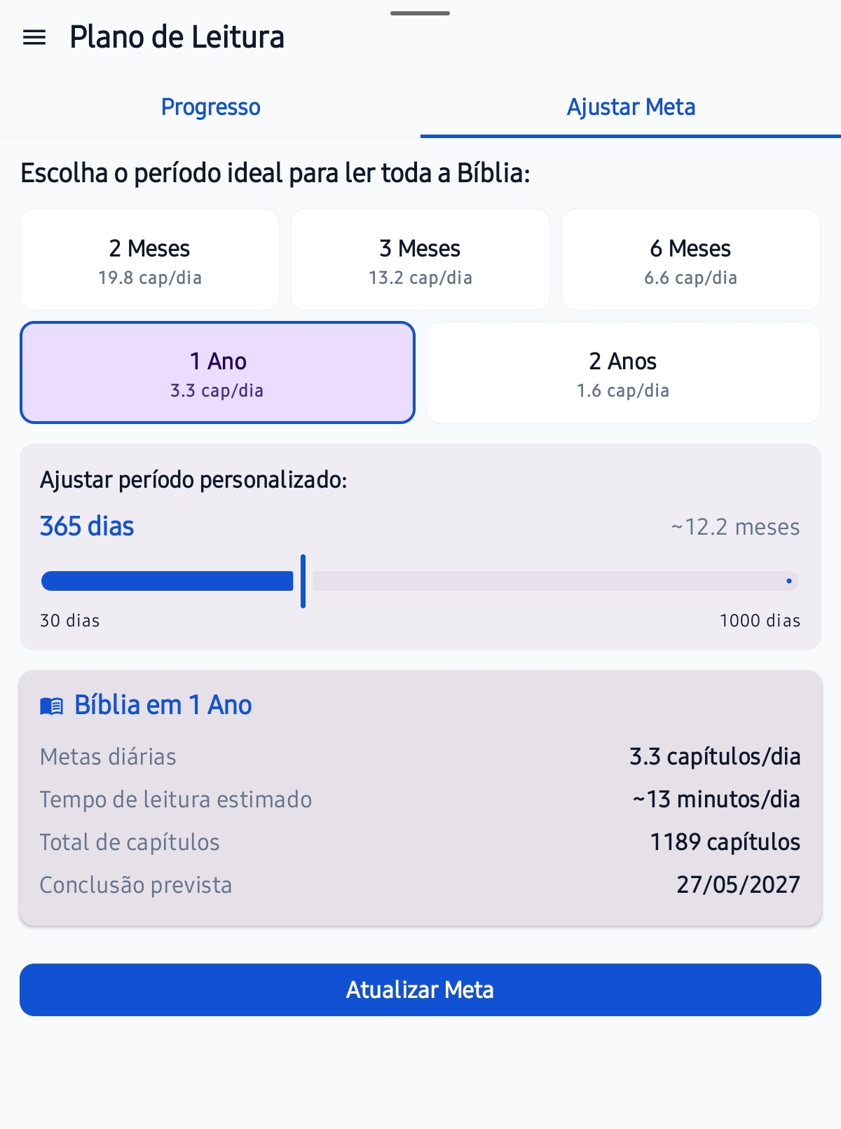 Plano de Leitura Bíblica